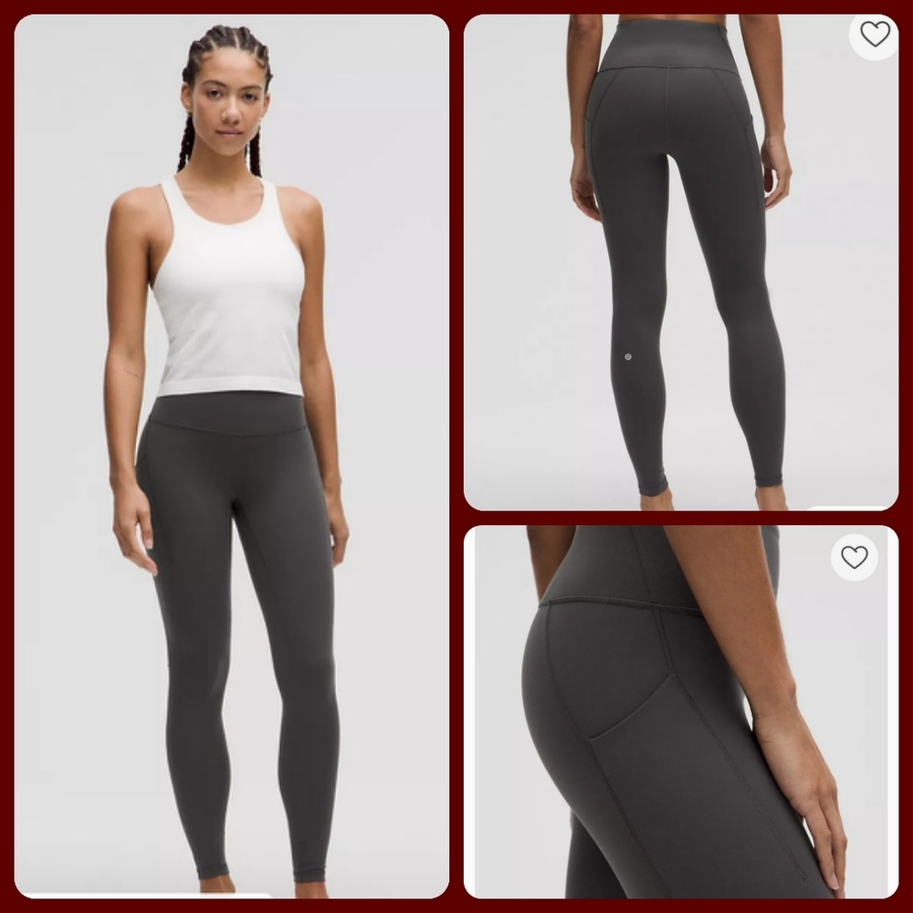 Lululemon Wunder Under Train Leggings With Pockets